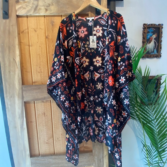 Easel Kimono 👘 wrap cardigan - Picture 1 of 7